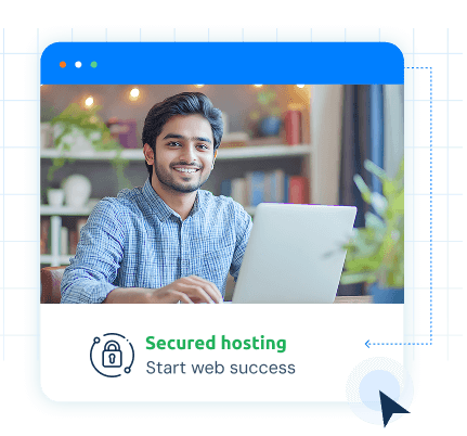 Peak performance hosting: Your success, secured. | MilesWeb India