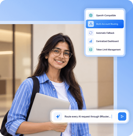 Build a smarter AI workflow with 9Router | MilesWeb India