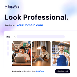 Look Professional | MilesWeb