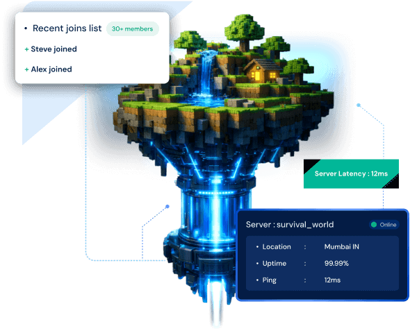 Our Minecraft VPS hosting: Imagine. Build. Dominate | MilesWeb India