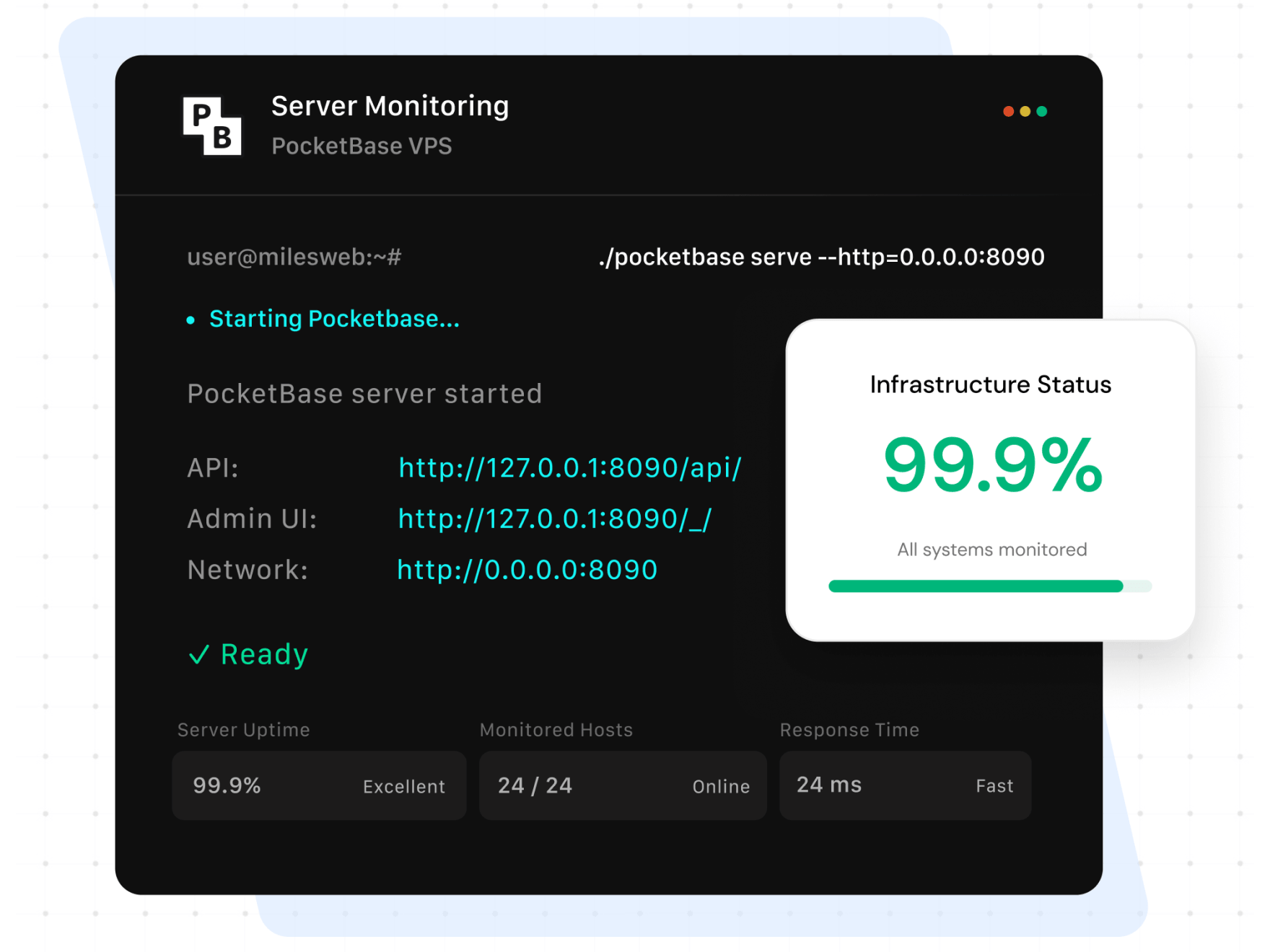 PocketBase VPS hosting | MilesWeb India