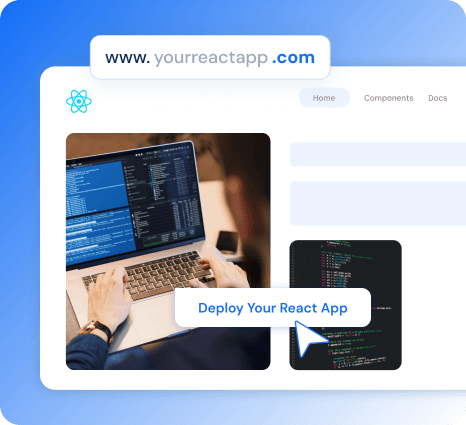 Go from code to live in 3 steps with our ReactJS hosting plans | MilesWeb India Go from code to live in 3 steps with our ReactJS hosting plans | MilesWeb India