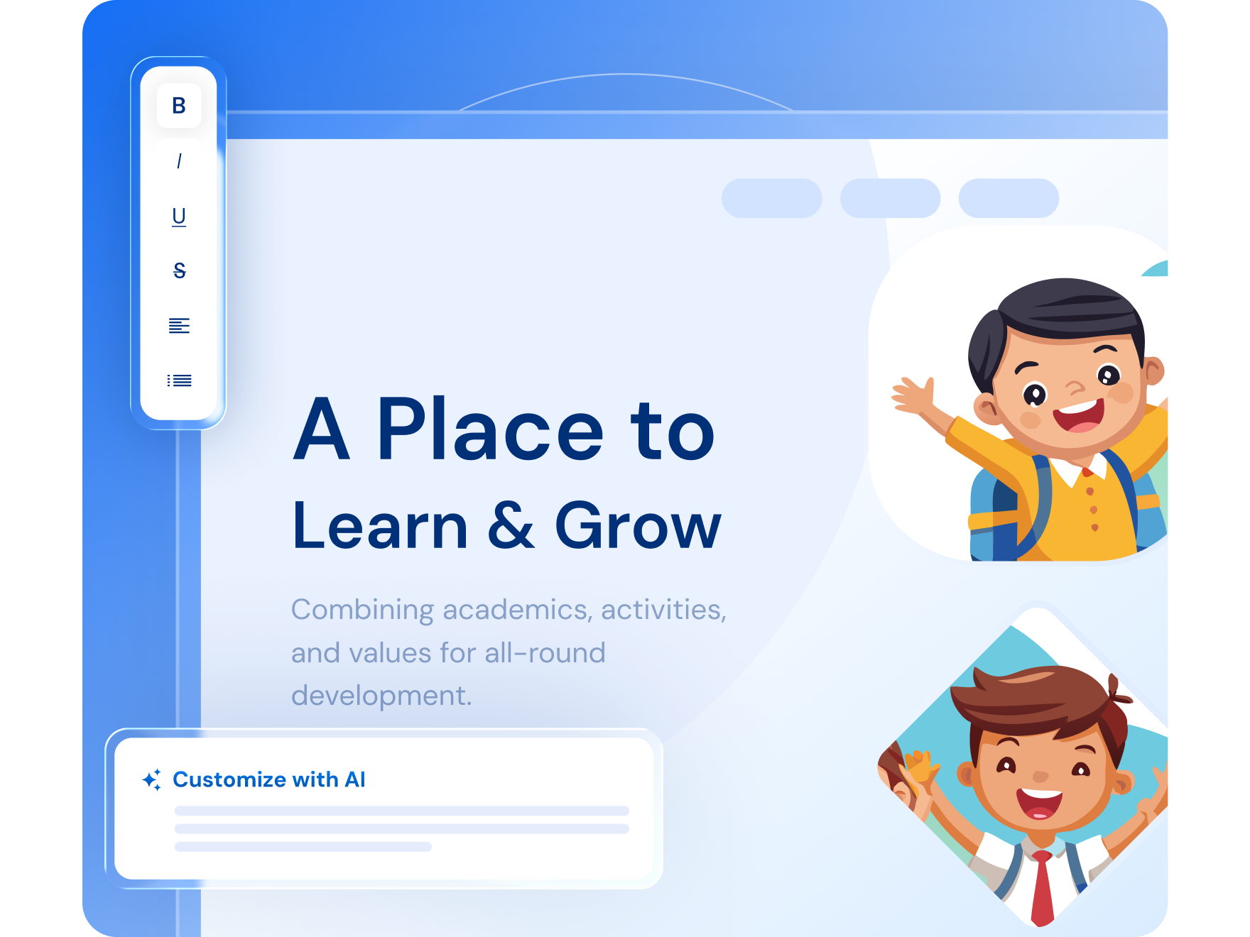 Website Templates For Schools: Indian Servers & Support | MilesWeb India
