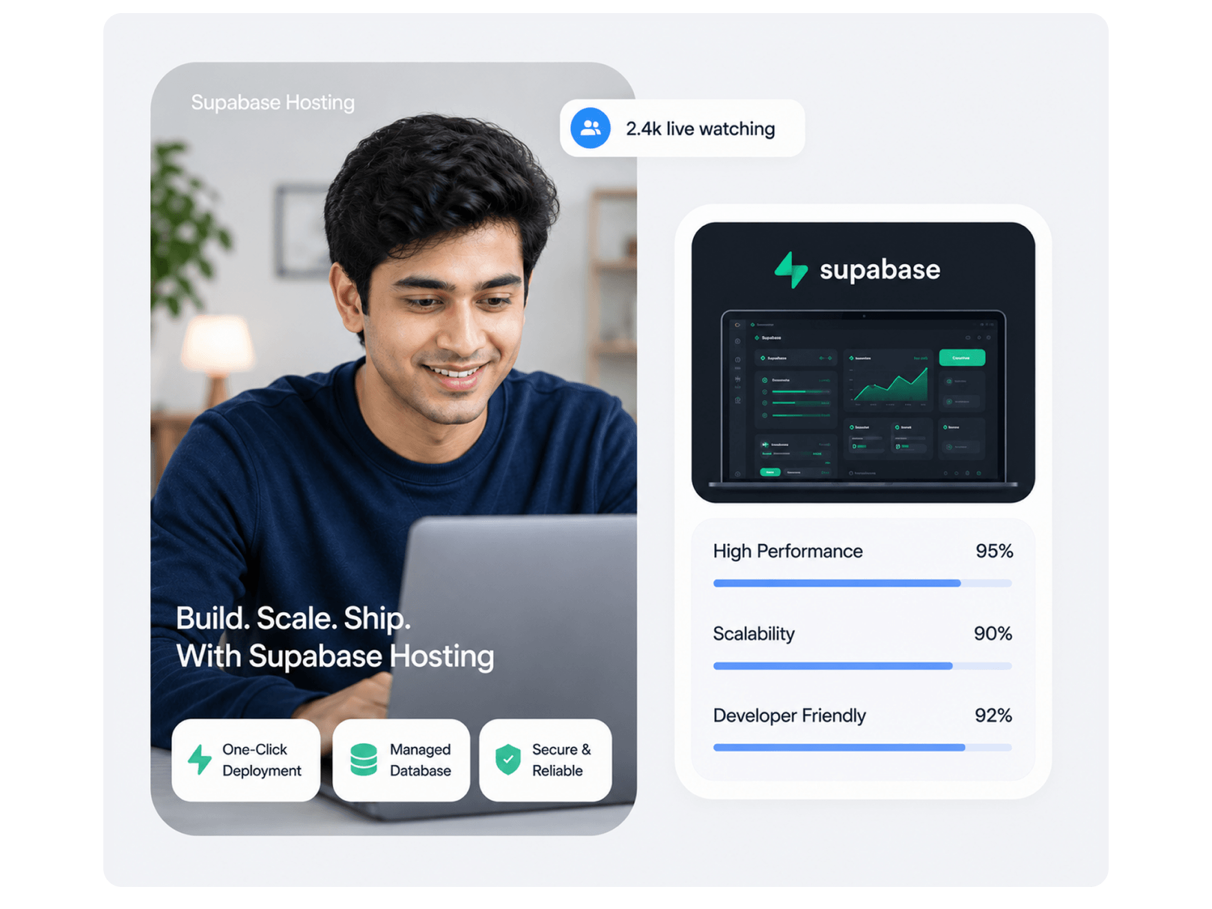 Supabase Hosting | MilesWeb India