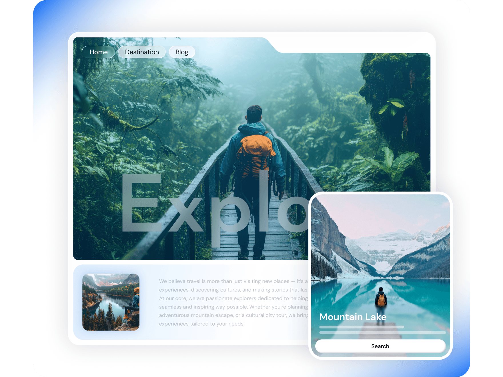 Best Travel Website Templates | MilesWeb India