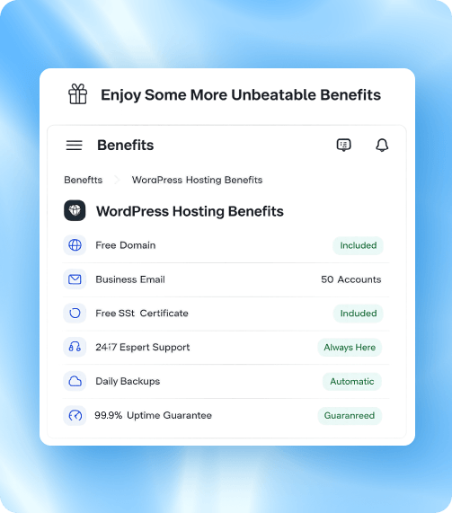 Enjoy some more unbeatable benefits | MilesWeb India
