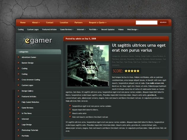Video Game WordPress Themes Game reviews, Video game reviews, Online games