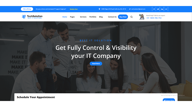 elemento-it-solutions-web-hosting-themes