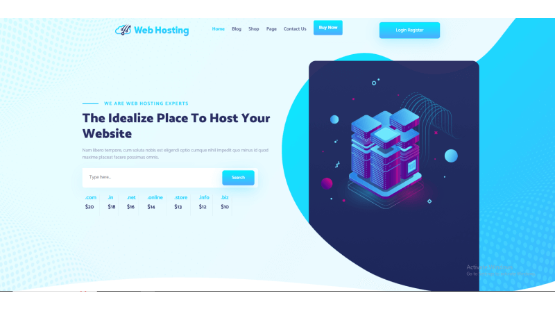 web-hosting-themes