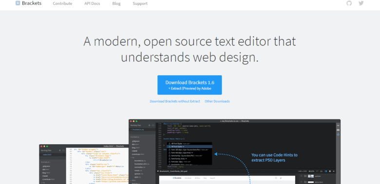 brackets code editor free download