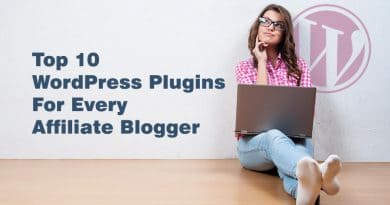 affiliate blogger, WordPress plugins