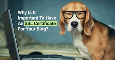 SSL certificate, blog