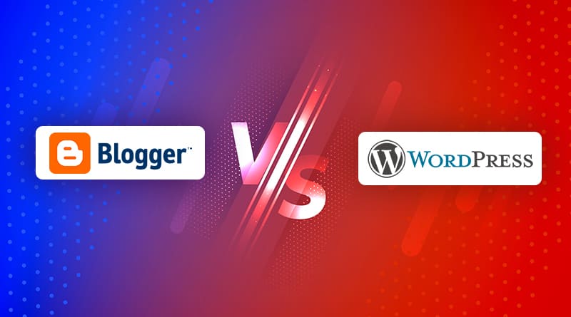 Blogger vs WordPress Pricing