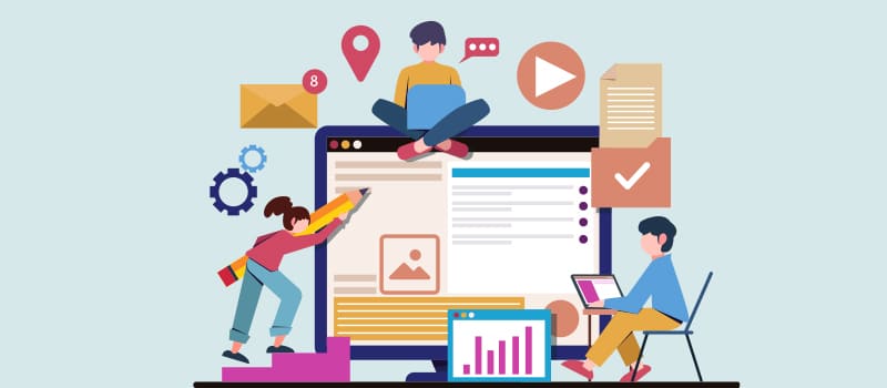 content marketing copy writing content writing social media functions