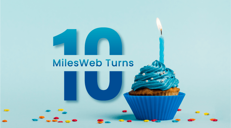10 years anniversary of milesweb