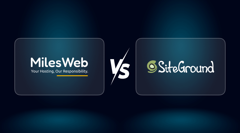 MilesWeb vs. SiteGround