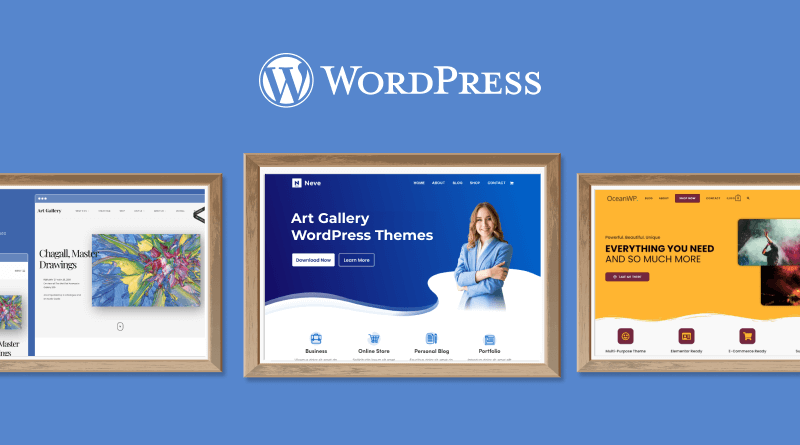 Art Gallery WordPress Themes