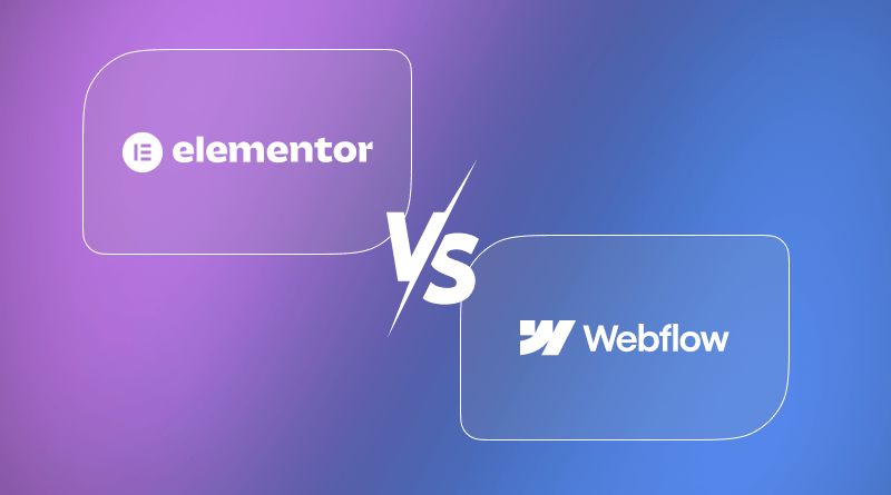 Elementor vs Webflow