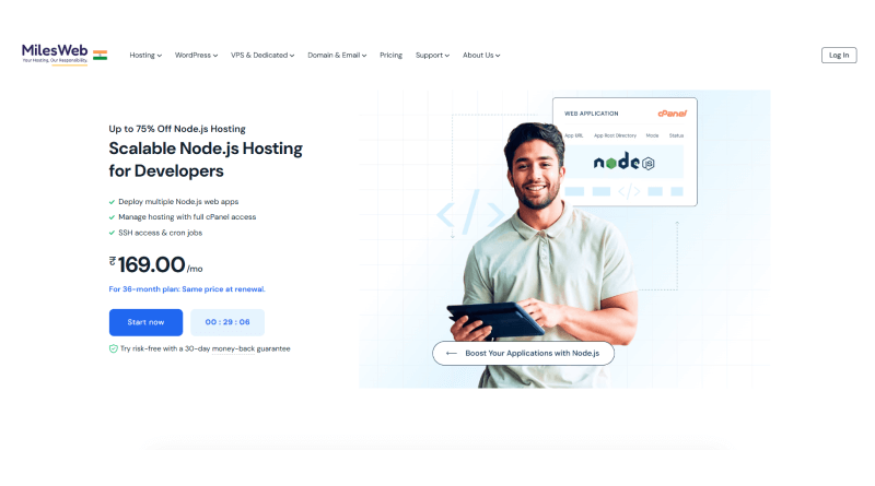 milesweb-nodejs-hosting-providers