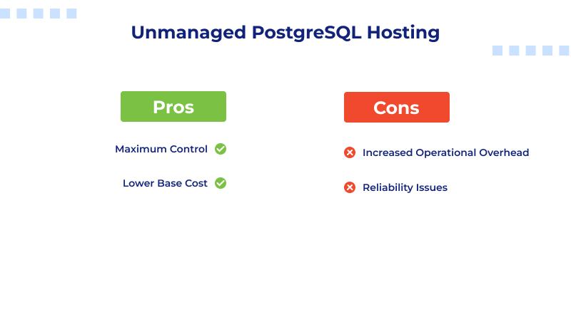 pros-and-cons-of-unmanaged-postgresql-hosting