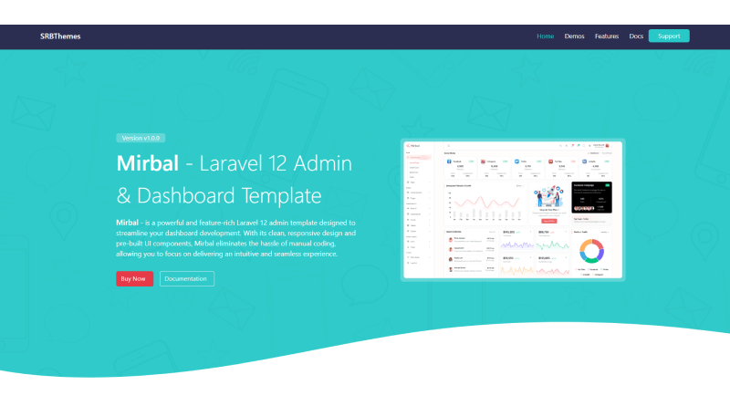 mirbal-laravel-template