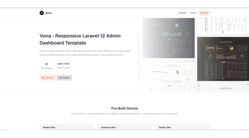 vona-laravel-template