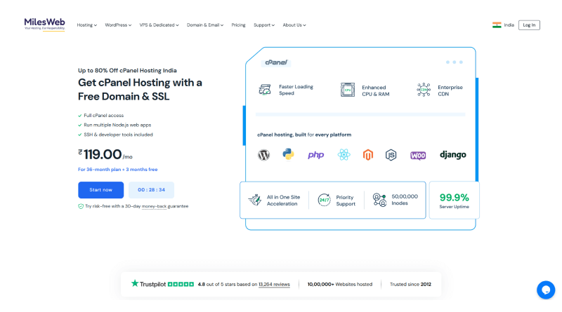 cpanel-hosting-services-india