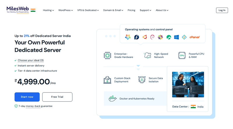 milesweb-dedicated-server