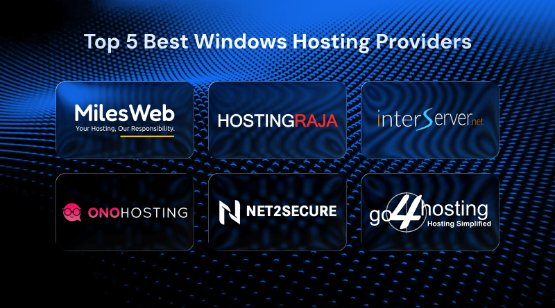 Top 5 Best Windows Hosting Providers in India (2026)