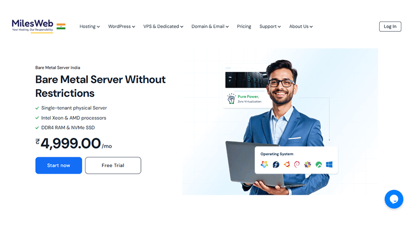 milesweb-top-bare-metal-server-hosting-provider