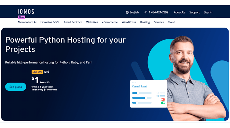 ionos-python-hosting