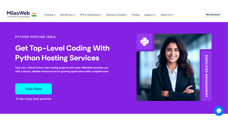 milesweb-python-hosting