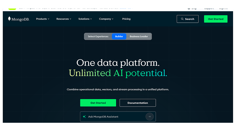 mongodb-atlas-homepage