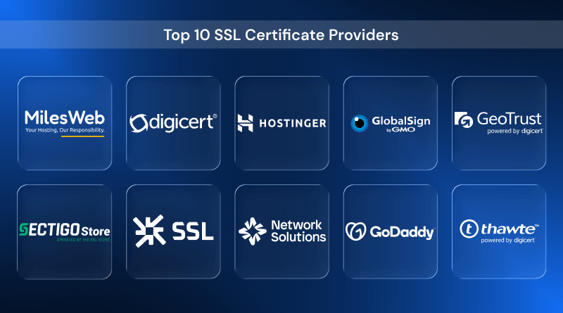 top-ssl-certificate-providers