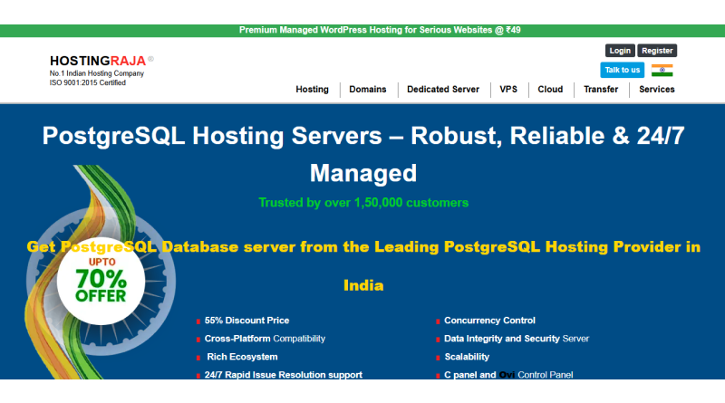 hostingraja-postgresql-hosting