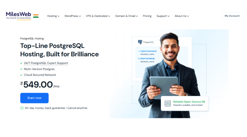 milesweb-postgresql-india