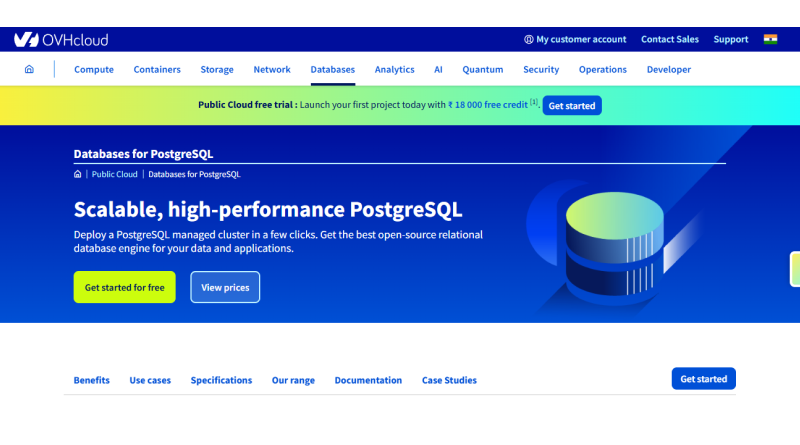 ovhcloud-postgresql-hosting-india