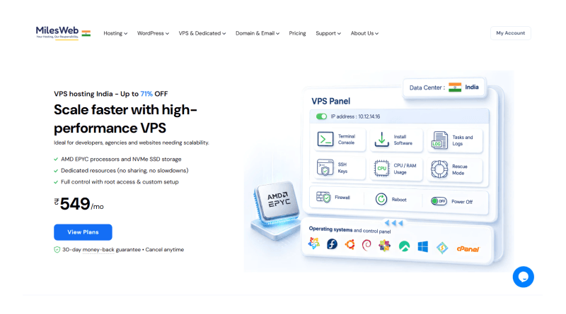 milesweb-joomla-hosting-provider