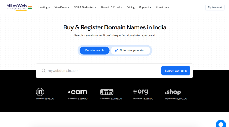 milesweb-domain-services