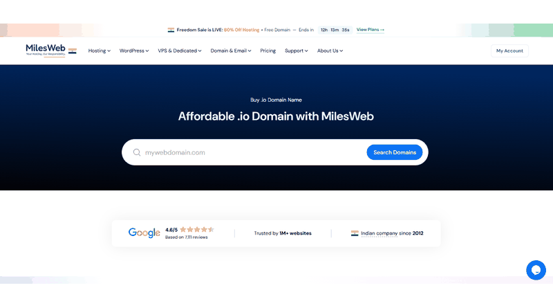 milesweb-io-domain-name-provider