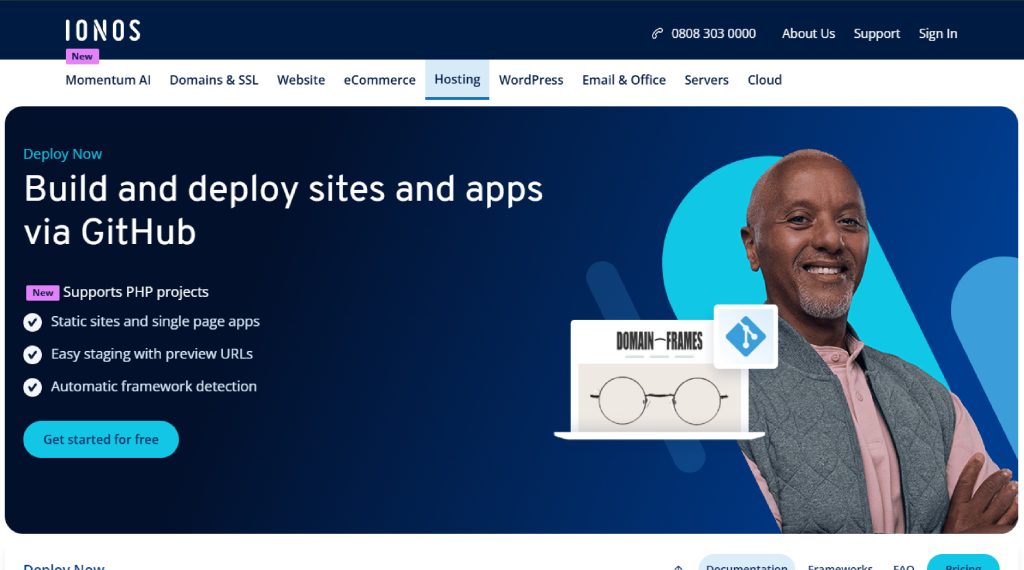 ionos-angular-hosting-provider