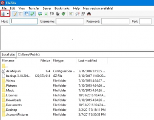 filezilla failed to retrieve directory listing fixed