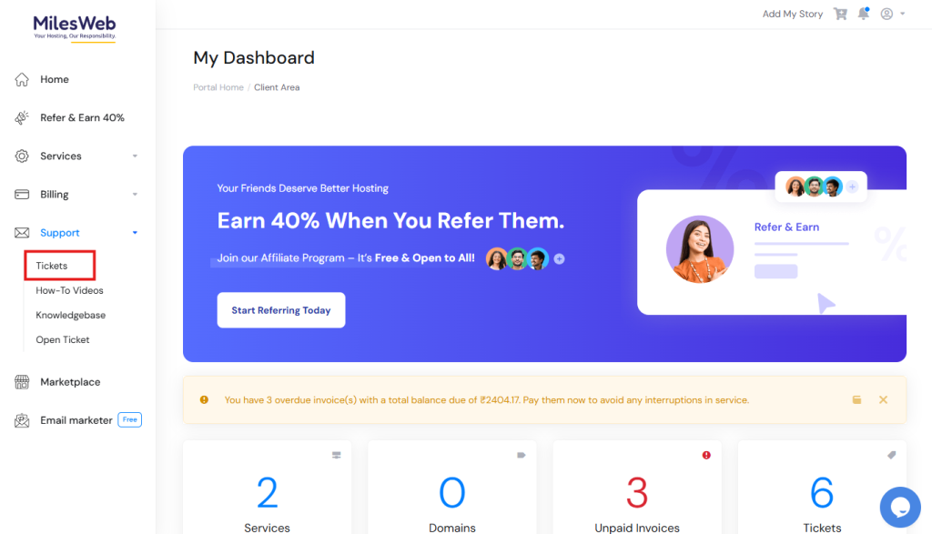 click-on-the-support-icon