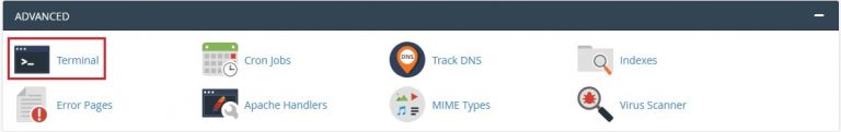 How To Access The Web Server Command Line Through CPanel 