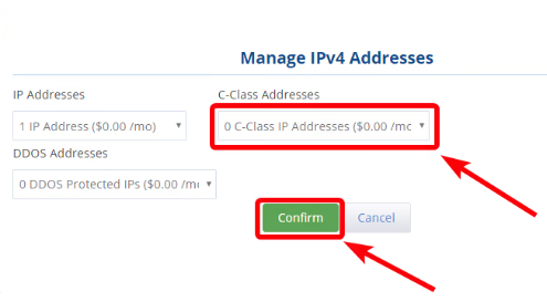 Adding C-Class IP Addresses To Your Server