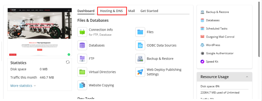 hosting-and-dns