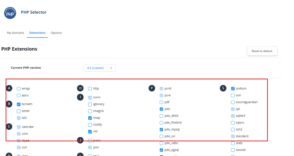 How To Enable PHP Version And Their Extensions From PHP Sector In cPanel?