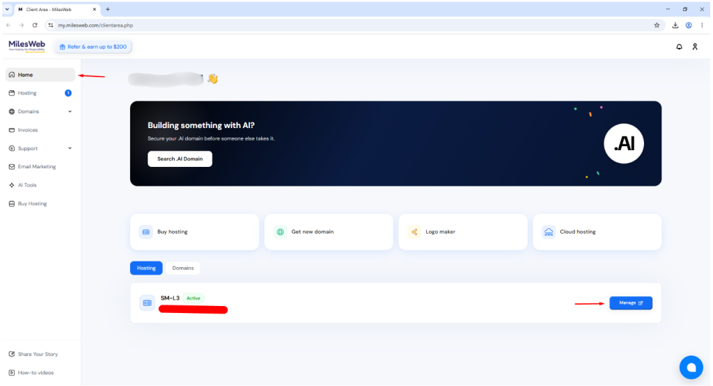 client-area-vps