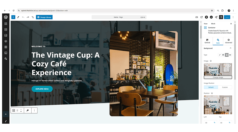 change-header-background-image