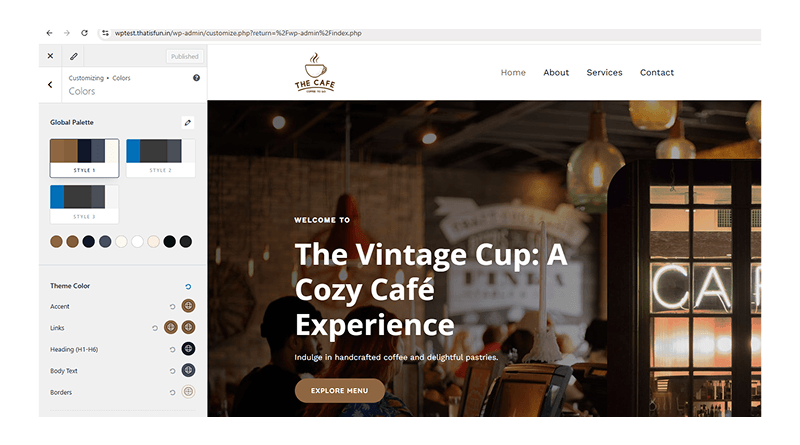 change-website-theme-color